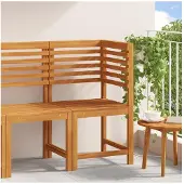 vidaXL Gartenstuhl Braun 50 x 50 x 91cm Massivholz Akazie
