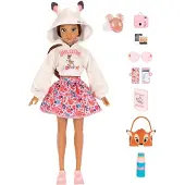 JAKKS Pacific Disney ily 4EVER Modepuppe, inspiriert von Bambi, 29,2 cm groß, mit 13 Bewegungspunkten, inklusive glitzerndem Mickey-Ring – für dich!, Modepuppe, Weiblich, 6 Jahr(e), Mädchen, 300 mm, Mehrfarbig
