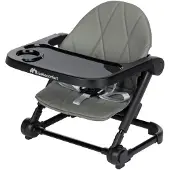 Bebeconfort Moly, Sitzerhöhung Stuhl Kind, 6 Mon–3 Jahre, 9–15 kg, leichter tragbarer Hochstuhl, kompakt zusammenklappbar, Tinted Grey