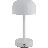 Leitmotiv - Tischleuchte James Led - Weiß - 12.5x12.5x24.5cm Tischlampe - Nachttischlampe, Wohnzimmer, Schlafzimmer