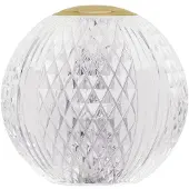 Nova Luce BRILLANTE LED Tischleuchte Gold 1,5W Neutralweiss 9x9cm 9522020