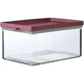 Mepal - Omnia Kühlschrankdose mit Deckel Rechteckig - Käsedose - Küchenorganizer & Aufbewahrungsbox - 2000 ml - Nordic Berry