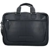 The Chesterfield Brand Seth Laptoptasche 15-15.6 Zoll - Echtes Leder - Schwarz