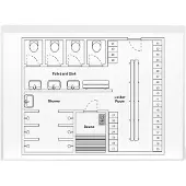 Djois Sichthülle 3L DIN A4 PP (Polypropylen) 220 mm x 338 mm Transparent