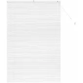 vidaXL Venezianische Jalousien Weiß 175 x 110 cm Aluminium