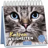 Ars Edition Postkartenkalender Katzenweisheiten 2027