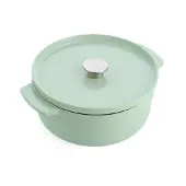 KitchenAid CC007434-001, 5,2 l, Grün, Eisenguss, Keramik, Elektro, Gas, Halogen, Induktion, Versiegelte Platte, Grün, Eisenguss