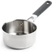 KitchenAid - KA-Classic Stainless Steel OpenSaucepan - Silver - 14cm/1.0L