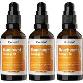 Casida Bauchwohl Massage-Öl x3 3x50 ml Öl