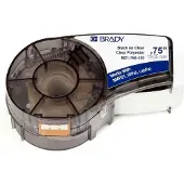 Brady M21-750-430, Polyester, 19,1mm x 6,4m, Schwarz auf Transparent permanent, endlos