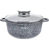 Klausberg Marmorgryta 3,3L 22cm mit Aroma Knob Marmormuster