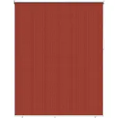 vidaXL Außenrollo 90% UV-Block Terrakotta 180 x 230 cm HDPE