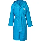 Arena Kinder Bademantel Zeal Jr Robe 009042-810 140 - Turquoise-White - 140