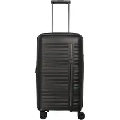 Travelite Hartschalen-Trolley "ROOMER Trunk Reisekoffer Hartschale" 66 l 4 Rollen TSA-Schloss – robustes Reisegepäck im Trunk-Design