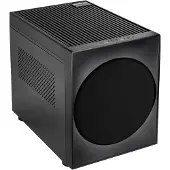 Chieftec The Cube CI-03B-OP mATX-Cube-Gehäuse, Cube, PC, Schwarz, micro ATX, Mini-ATX, Heimbüro, 16 cm