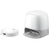 Roborock Qrevo Curv 2 ProX, Beutellos, Weiß, Rund, Staubbeutel, 3 Rad/Räder, 79,8 mm