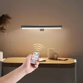 Ideoon Elegante Wand- und Bildleuchte mit Fernbedienung & Touch Schalter, USB- & Akkubetrieb, dimmbar: Eine flexible LED-Lampe für Kunst & Ambiente