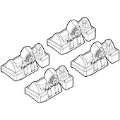 Lampa N21047, 220 mm, 205 mm, 95 mm, Box