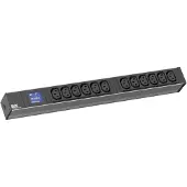 Bachmann BlueNet BN0500, Messgerät, Schwarz, 32 A, 12 AC-Ausgänge, C13-Koppler, Strom