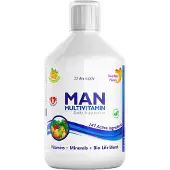 Swedish Nutra Man Multivitamin - Flssiges Multivitamin - 500 ml