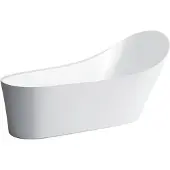 Laufen Palomba vrijstaand bad 183,5x96/75x45,5cm wit