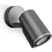 Steinel One S Sensor-Außenstrahler, anthrazit, IP44 - , Spot One S, Schwarz, Metall, Modern