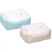 Beeztees Puppy Liegebett Nappy, 50x42x18cm in, Farbe:blau