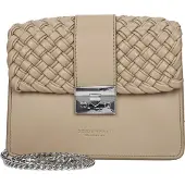 Seidenfelt Manufaktur Seidenfelt Woven Roros - Umhängetasche 21 cm (powder taupe)