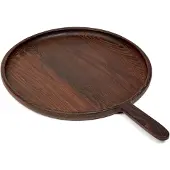Serax Servierschale Pure Kitchen & Table By Pascale Naessens Dark Brown L 48,6 x 35 x 2,5 cm