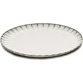 Serax Frühstücksteller Inku Tableware White M 21 cm