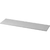 Hammerbacher Abdeckplatte für Schrankwand, Grau, 160,5 cm Breite, 43 cm Tiefe, 2,5 cm Höhe