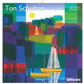 Sonstige Verlage teNeues Ton Schulten Wandkalender 2027, Landschaftsmosaike, 30x30 cm geschlossen