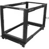 StarTech.com 12u Serverrack Mit 4 Pfosten Und Einstellbarer Tiefe