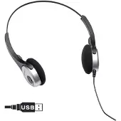 Grundig Digta 565, ohraufliegend, Kopfband, 95 dB, verkabelt, USB, 2,6m