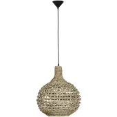 Lyora GRIFFIN Pendelleuchte E27 Braun 205x46cm dimmbar 9586508