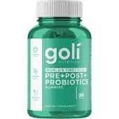 Goli Nutrition , Pre+ Post+ Probiotics, Gummis 227 St