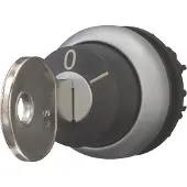 Eaton M22-WRS-MS3, Schlüsselschalter, Kunststoff, Schwarz, Silber, IP66, 29,7 mm, 39,6 mm