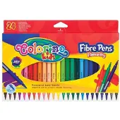 COLORINO Kids Fibre pens 24 colours
