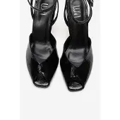 Prologue Slate Knöchelriemen Stiletto Pumps