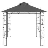 vidaXL Pavillon 3x3x2,7 m Anthrazit 160 g/m²