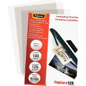 Fellowes Laminierhüllen 125 Micron 54 x 86 (100 Stück)