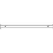 Hammerbacher Orga-Schiene 120cm ohne Halterung silber