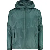 CMP Mädchen Regenjacke Pack Pocket mit Kapuze grün 116