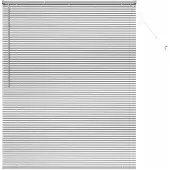 vidaXL Venezianische Jalousien Silber 175 x 150 cm Aluminium