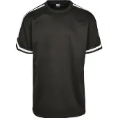 Urban Classics Netzshirt "Herren Oversized Stripes Mesh Tee" 1 Stk.