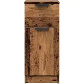 vidaXL Sideboards 2 Stk. Altholz-Optik 30x30x70 cm Holzwerkstoff