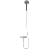 vidaXL Duschkopf Set Chrom G 1 / 2 Zoll