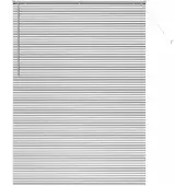 vidaXL Balkenjalousien Silber 220 x 160 cm Aluminium