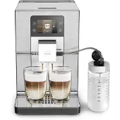 Krups Intuition Experience+ EA877D10, Espressomaschine, 3 l, Kaffeebohnen, Eingebautes Mahlwerk, 1550 W, Schwarz, Gebürsteter Stahl