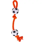 Merkloos Oranje WK Flosstouw Voetballen